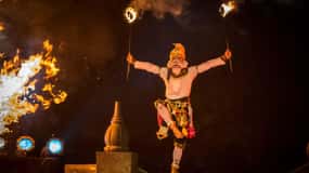 yogyakarta : prambanan temple sunset and ramayana ballet