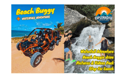 San Juan: El Yunque Waterfalls & Scenic Beach Buggy