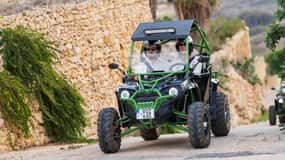 Da Malta: Tour di un giorno intero in buggy di Gozo e Comino con pranzo