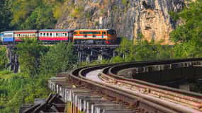 Kanchanaburi: River Kwai and Death Railway Day Tour