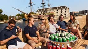Amsterdam: Cozy Evening Canal Cruise With Open Bar Option