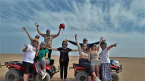 Hurghada: Quad and Buggy Safari with Dinner and Show