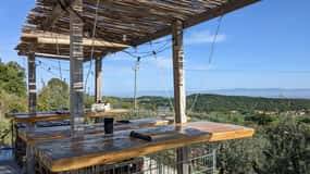 Montepulciano: Artisanale heldhaftige wijnproeverij op het terras