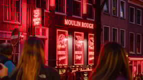 Amesterdão: Visita ao Red Light District em alemão/inglês/italiano