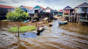 Siem Reap: Kompong Phluk Floating Village with Transfers