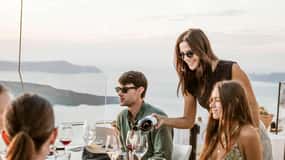 Santorin : Aventure vinicole 12 dégustations de vins, tapas et coucher de soleil