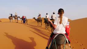 De Marrakech a Fez Excursión de 3 días por el desierto Excursiones en camello y campamento de lujo