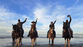 Ensenada: Reiten am Playa Hermosa Strand
