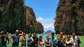 El Nido: Island Hopping Tour A with Kayaking on Big Lagoon