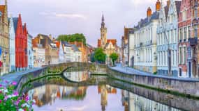 Da Amsterdam: escursione a Bruges e tour a piedi