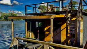 Sauna Daugavan rannalla