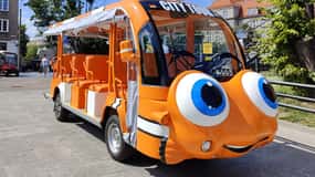 Gdansk: Stadsvandring Sightseeing Eco Electric Buggy Golf Cart!
