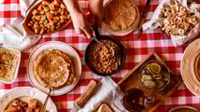 Quebec (Lévis): visita autoguiada à cabana de açúcar + refeição + tire d'érable