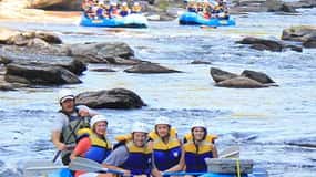 Kandy to Kithulgala White Water Rafting on the Kelani River
