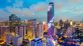 Bangkok: toegangsticket voor het Mahanakhon SkyWalk-observatiedek