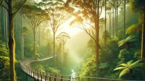 Brisbane: Rainforest Skywalk & Star Gazing with Telescope