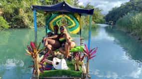 Montego Bay: Lethe River Rafting with Limestone Massage