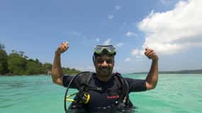Scuba Diving in Private Reef
