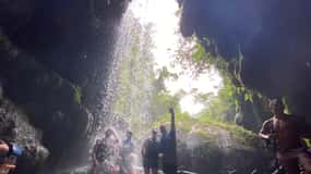 San Juan; Charco Azul & Cueva del Indio Adventure