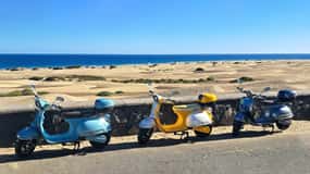 Maspalomas and Las Palmas: electric vintage scooter for rent