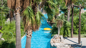From Rethymno: Waterpark Adventure with Bus Transfer