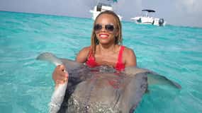 Stingray City e Coral Gardens (2 paragens)
