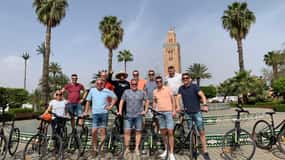 Niederländischsprachige Fahrradtour durch Marrakesch.
