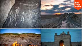 Baku: Gobustan Mud volcano Fire temple Guided tour