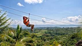 Las Terrenas : Adrenaline Zipline Adventure Tour in Samana