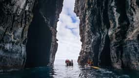 Rabo de Peixe: Cave Boat Tour on The North Coast