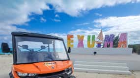 Exuma, Bahamas : Location de Buggy 6 places avec haut-parleur Bluetooth
