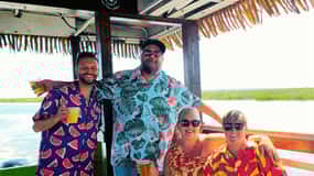 Tybee Island: Tiki Boat Sightseeing Cruise