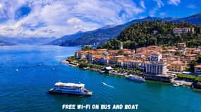 De Milão: Cruzeiro no Lago Como com Visitas a Como e Bellagio