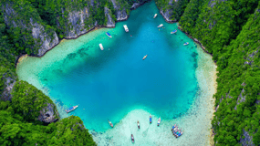 Phuket: Phi Phi & Bamboo Island Day Trip with Buffet Lunch