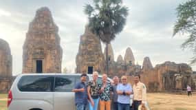 Angkor Wat five Days Tour including Sambor Prei Kuk