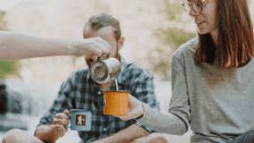 DuPont Forest: Private Coffee Hike® to Three Waterfalls