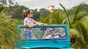 Visite privée Uxmal Safari en Land Rover vintage et brunch maya