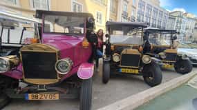Lissabon - en privat Privat sightseeing-tur i en vintage Tuk Tuk
