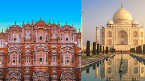 Jaipur to Agra via abhaneri & fatehpur Sikri one way cab