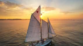 Portland, Maine: Sunset Windjammer Cruise Along the Coast