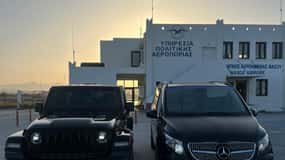 Transferts privés du port de Naxos à l'aéroport de Naxos.