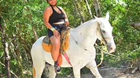 Cancún/Riviera Maya: Paardrijden, ATV, Zipline en Cenote Tour