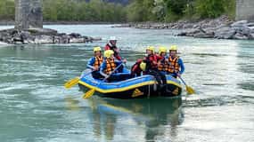 Ötztal: Rafting Tour for families (children aged 5-10 years)