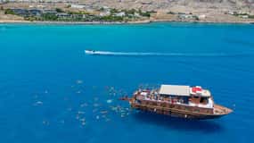 Kolympia : Transfer & Cruise to Lindos with 3 Swimming Stops