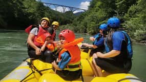 TARA BRIDGE: Tara River Rafting Trip with Jeep Transfer