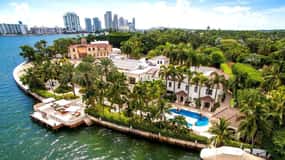 Miami: Celebrity Homes Boat Tour with Guide