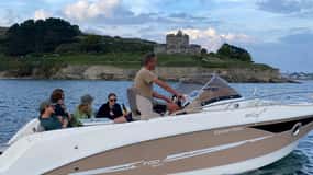 Falmouth Bay, Cornwall: Private Skippered Speed Boat Trip