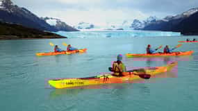 El Calafate: Excursión en kayak por el Perito Moreno con equipo y almuerzo