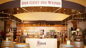 Rüdesheim: Wycieczka z przewodnikiem po centrum turystycznym Asbach i degustacja