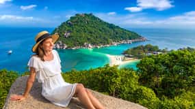 Koh Tao: Tour privato di snorkeling su longtail con visita a Nang Yuan